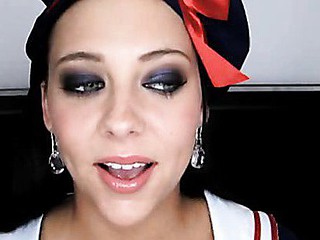 Cute Pigtailed Legal Age Teenager Gets Huge Cum Facial