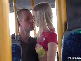 Cell cam catches bj in public bus