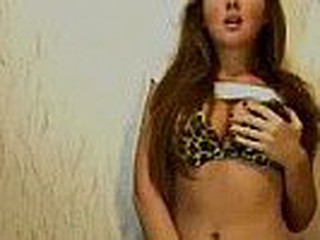 incredible teen does striptease on webcam