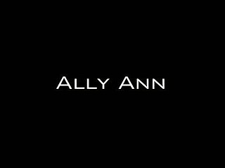 Ally Ann Enjoys Massage but Dick Between Her Feet Greater quantity
